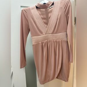 Baby pink dress